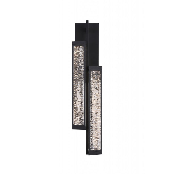 Avenue Lighting Metropole 2-Light 26"H LED Wall Sconce, Black