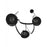 Avenue Fremont Belt 3-Lt 275"L Pendant, Black/Smoked Bowl