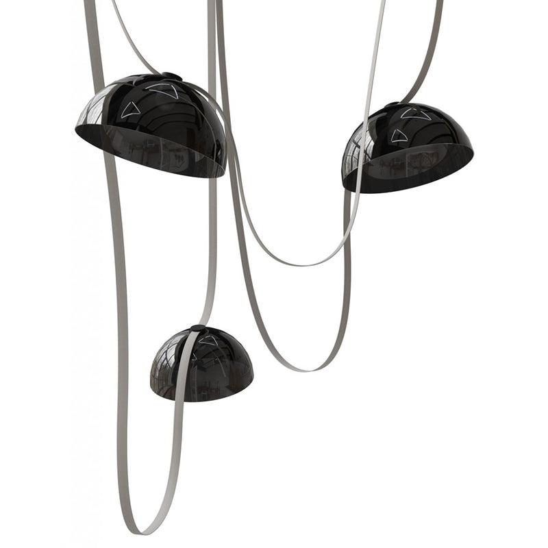 Avenue Fremont Belt 3-Light 275"L Pendant, Ivory/White Bowl - AEHF7203-G102-IVY