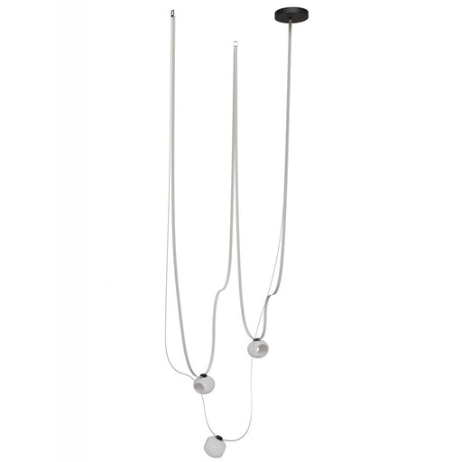 Avenue Fremont ​Belt 3-Lt 275"L Pendant, IV/WH Open Globes - AEHF7203-G301-IVY