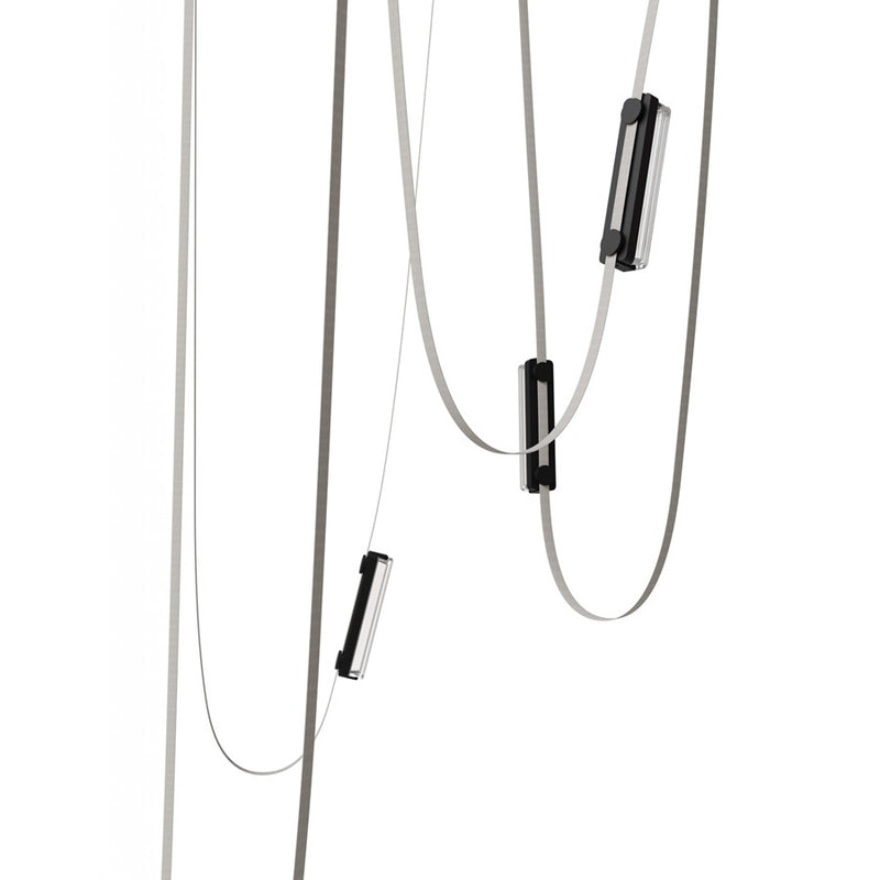 Avenue Fremont Belt 5-Lt 551"L Pendant, Ivory/Ribbed Bars - AEHF7205-G400-IVY