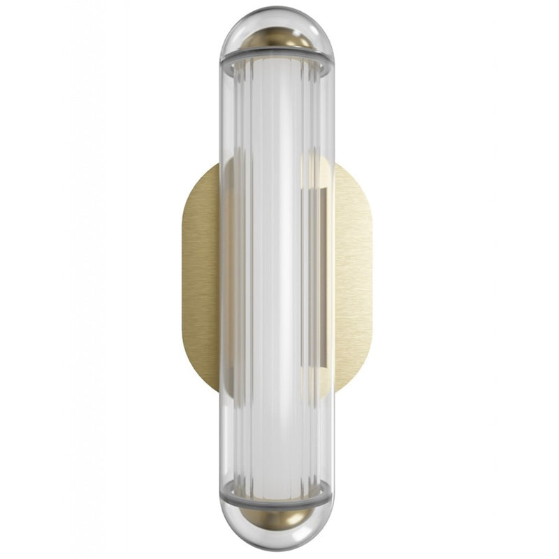 Avenue Lighting Nautilus 1 Light 16" Wall Sconce, Aged Brass - HF7305-AB