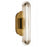 Avenue Lighting Nautilus 1 Light 16" Wall Sconce, Aged Brass