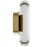 Avenue Lighting Nautilus 1 Light 16" Wall Sconce, Aged Brass