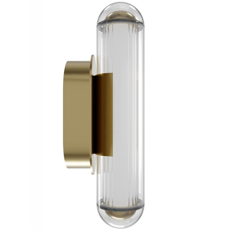 Avenue Lighting Nautilus 1 Light 16" Wall Sconce, Aged Brass - HF7305-AB