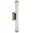 Avenue Lighting Nautilus 1 Light 24" Wall Sconce, Aged Brass
