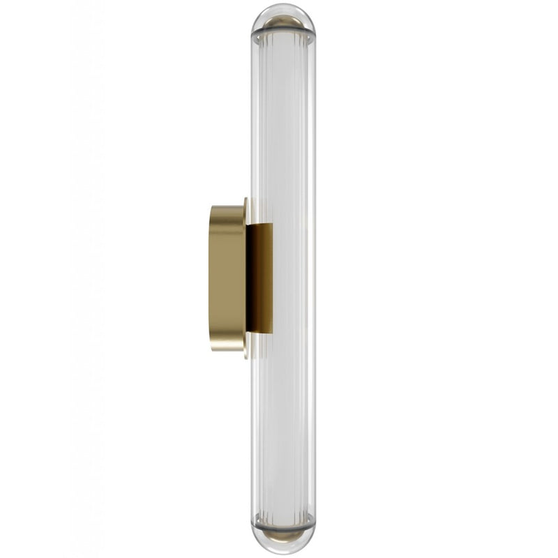 Avenue Lighting Nautilus 1 Light 24" Wall Sconce, Aged Brass - HF7310-AB