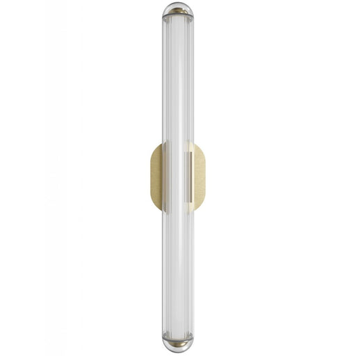 Avenue Lighting Nautilus 1 Light 32" Wall Sconce, Aged Brass