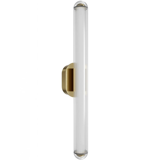 Avenue Lighting Nautilus 1 Light 32" Wall Sconce, Aged Brass