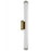 Avenue Lighting Nautilus 1 Light 32" Wall Sconce, Aged Brass