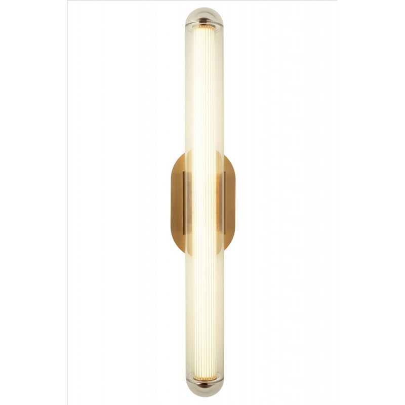 Avenue Lighting Nautilus 1 Light 32" Wall Sconce, Aged Brass - HF7315-AB