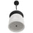 Avenue Lighting Westwood Integrated AC LEDLt 10" Pendant, Black