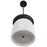 Avenue Lighting Westwood Integrated AC LEDLt 11" Pendant, Black