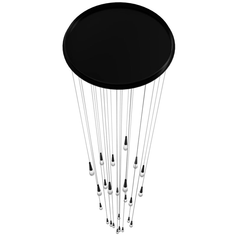 Avenue Lighting Encino 25 Light 177" Pendant/Multi Port , Gun Metal - HF7725-GM