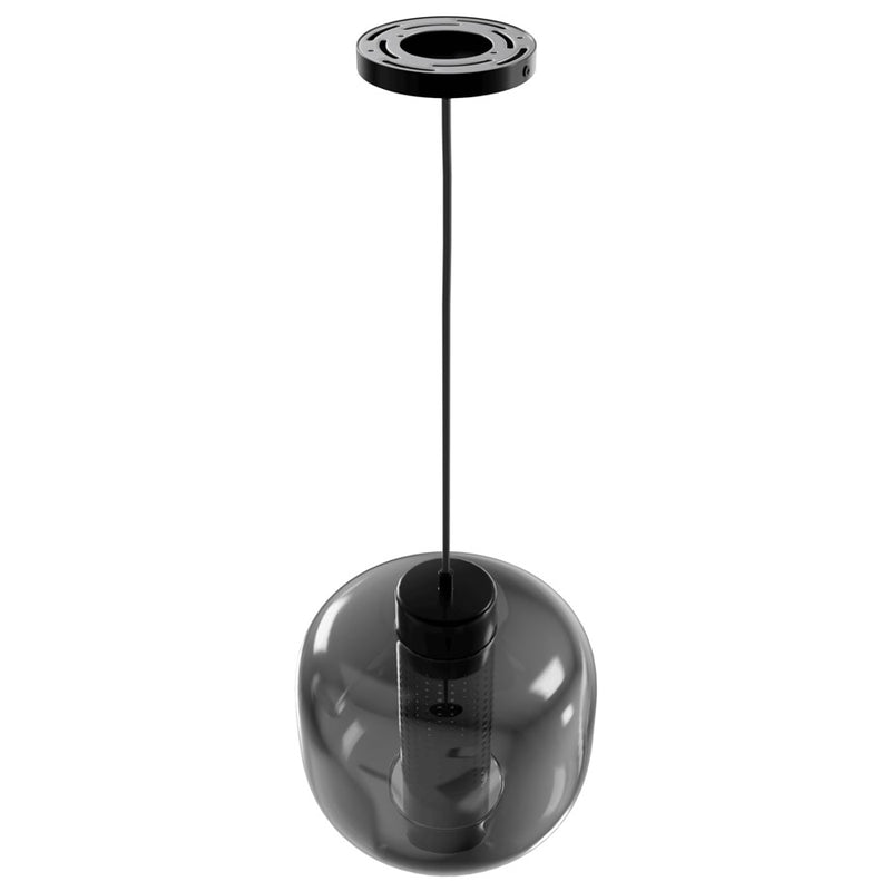 Avenue Lighting Cosmopolitan 1 Light 10" Pendant, Gun Metal - HF7810-GM