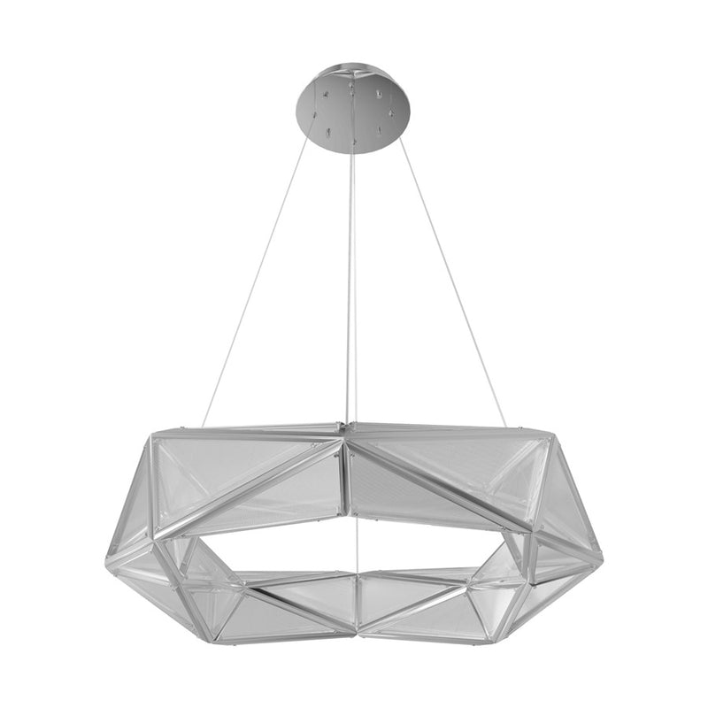 Avenue Lighting Seoul LED Light 35" Pendant, Chrome - HF7849-CH