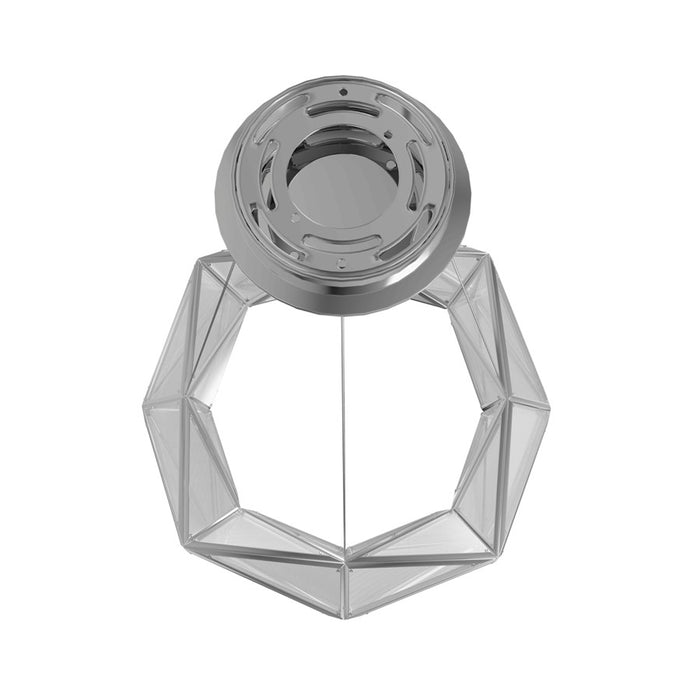 Avenue Lighting Seoul LED Light 35" Pendant, Chrome