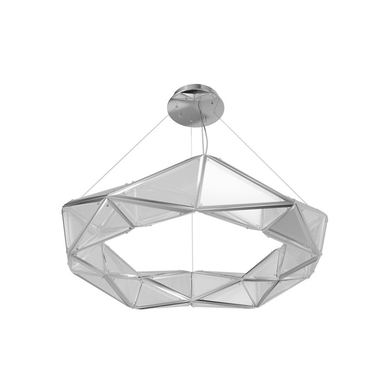 Avenue Lighting Seoul Integrated LED Light 9" Pendant, Chrome - HF7850-CH