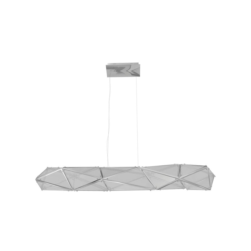 Avenue Lighting Seoul Integrated LED Light 11" Pendant, Chrome - HF7863-CH