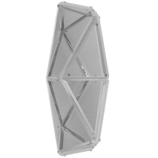 Avenue Lighting Seoul LED Light 7" Wall Sconce, Chrome