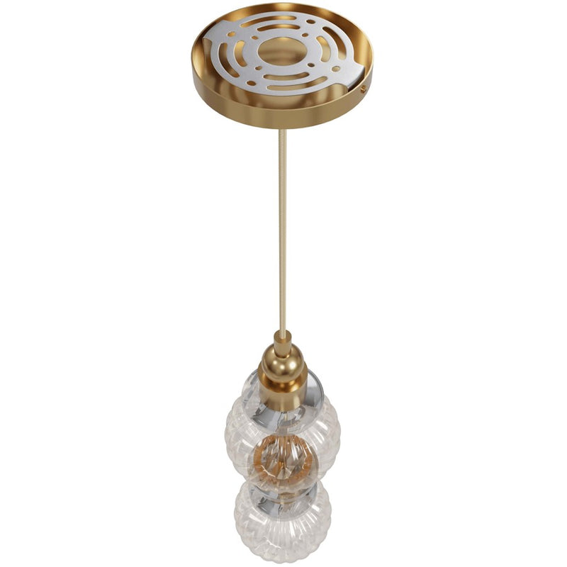 Avenue Lighting Avra Integrated AC LED Light 18" Pendant, Aged Brass - HF7902-AB