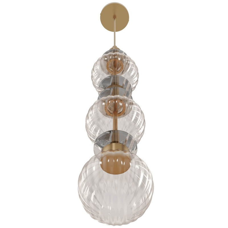 Avenue Lighting Avra Integrated AC LED Light 26" Pendant, Aged Brass - HF7903-AB