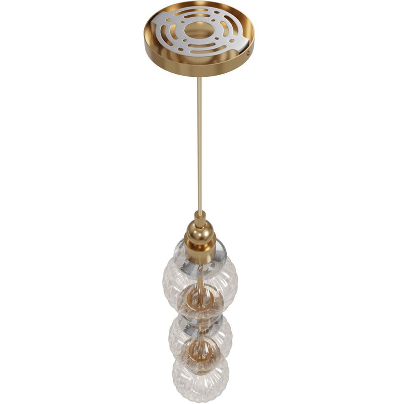 Avenue Lighting Avra Integrated AC LED Light 26" Pendant, Aged Brass - HF7903-AB