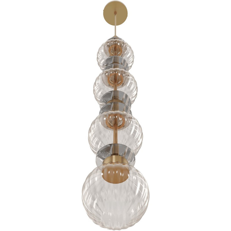 Avenue Lighting Avra Integrated AC LED Light 35" Pendant, Aged Brass - HF7904-AB