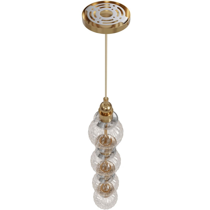 Avenue Lighting Avra Integrated AC LED Light 35" Pendant, Aged Brass - HF7904-AB