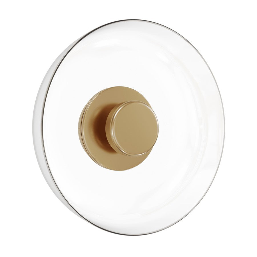 Avenue Lighting Cosmopolitan Integrated LEDLt 12" Wall Sconce, Brass