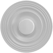 Avenue Lighting Cosmopolitan 12in 1-Light Wall Sconce | Modern White Metal Ripple Design | Bedroom & Hallway Accent Light | Model HF7999-WHT