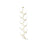 Avenue Lighting San Vicente Blvd. 20Lt 127" Chandelier, Brass