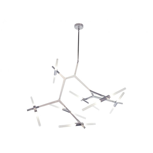 Avenue Lighting San Vicente Blvd. 14Lt 62" Chandelier, Chrome - HF8060-14-CH