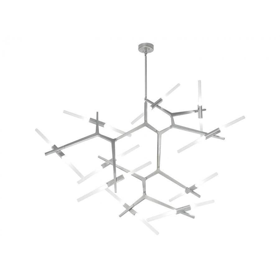 Avenue Lighting San Vicente Blvd. 20Lt 62" Chandelier, Chrome - HF8061-20-CH