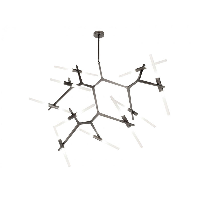 Avenue Lighting San Vicente Blvd. 20Lt 62" Chandelier, Bronze - HF8061-20-DBZ
