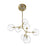 Avenue Lighting Fairfax Ave. 7 Light 26" Chandelier, Brushed Brass