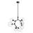 Avenue Lighting Fairfax Ave. 7 Light 26" Chandelier, Dark Bronze - HF8070-DBZ