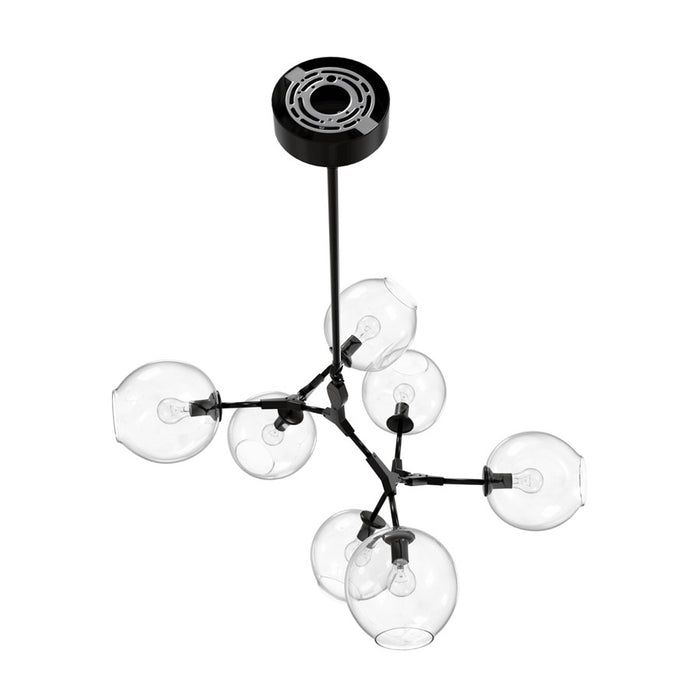 Avenue Lighting Fairfax Ave. 7 Light 26" Chandelier, Dark Bronze