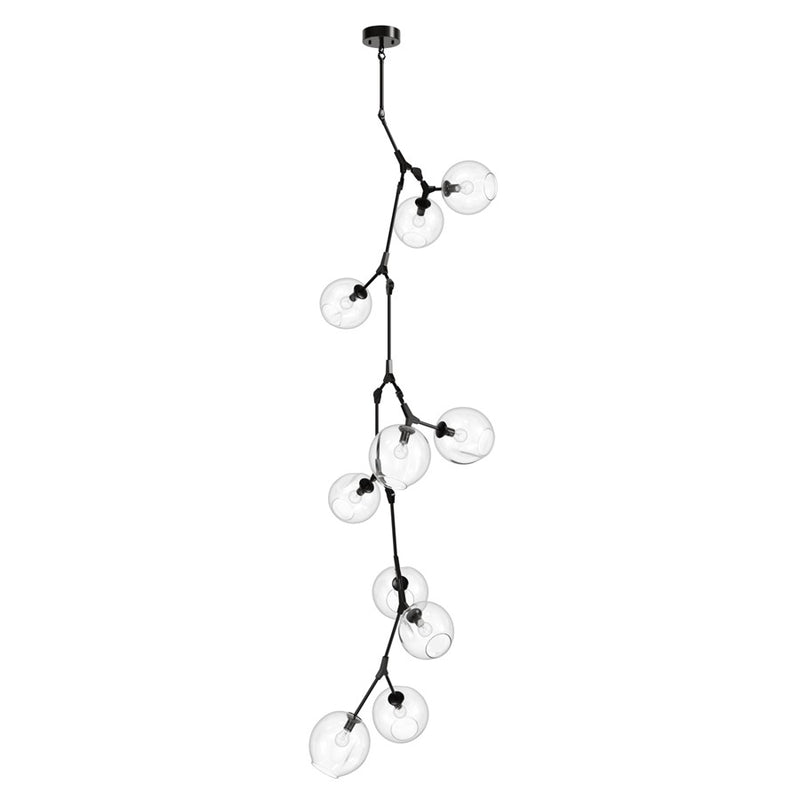 Avenue Lighting Fairfax Ave. 10 Light 105" Chandelier, Dark Bronze - HF8080-DBZ