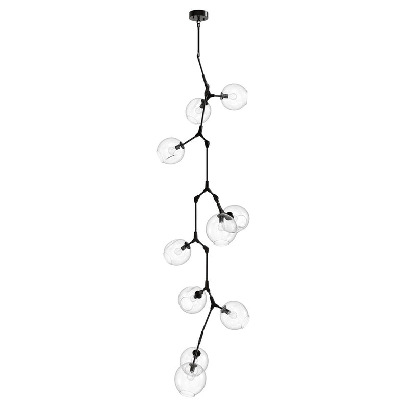 Avenue Lighting Fairfax Ave. 10 Light 105" Chandelier, Dark Bronze - HF8080-DBZ