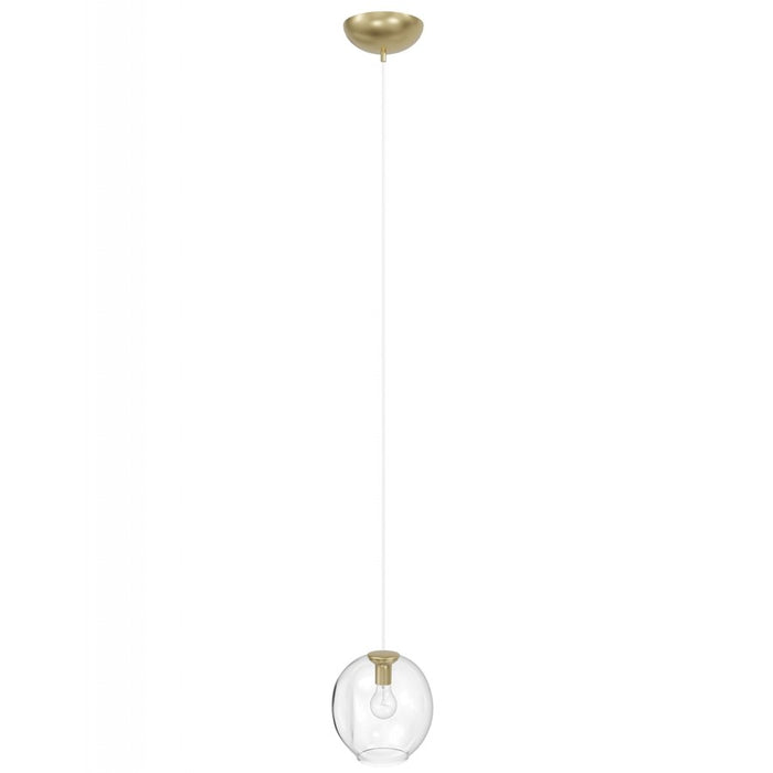 Avenue Lighting Fairfax Ave. 1 Light 10" Pendant, Brushed Brass
