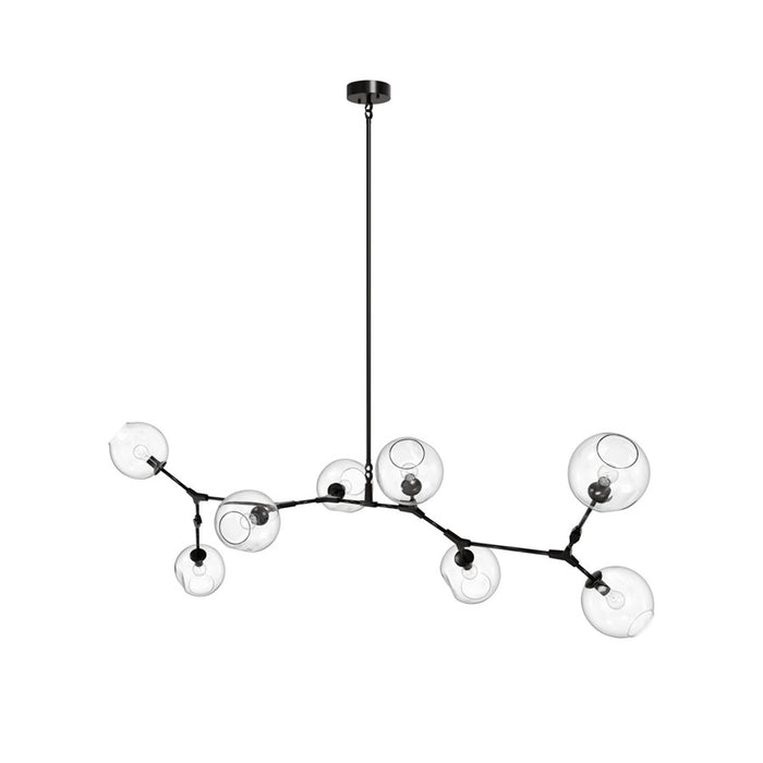 Avenue Lighting Fairfax Ave. 8 Light 30" Chandelier, Dark Bronze