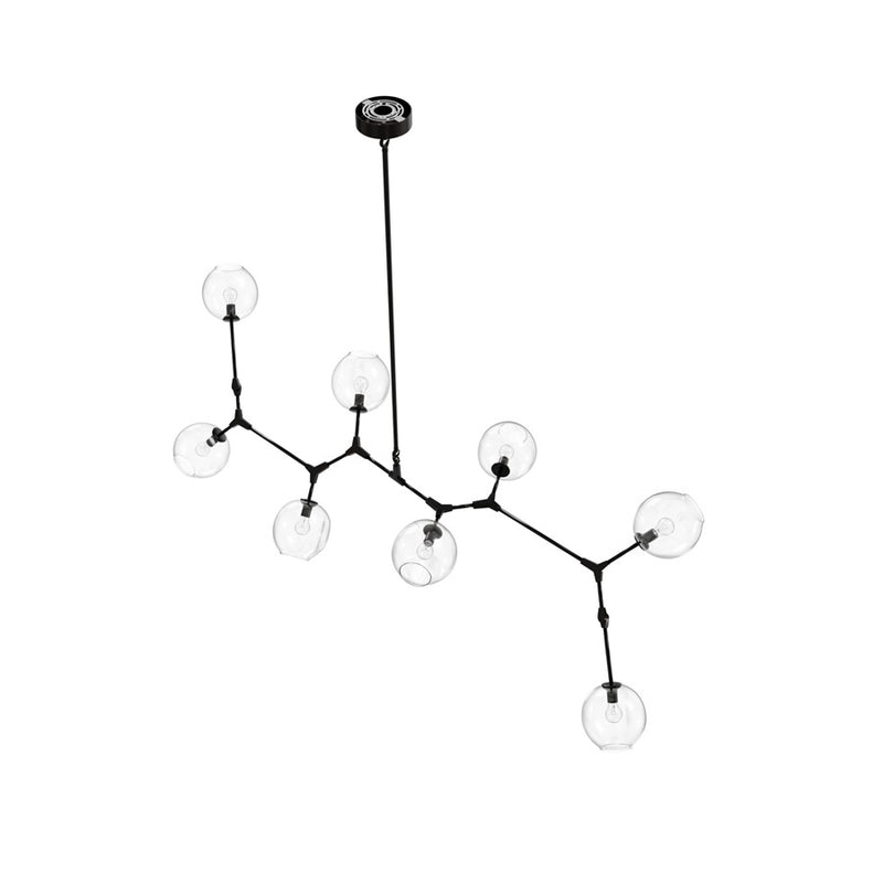 Avenue Lighting Fairfax Ave. 8 Light 30" Chandelier, Dark Bronze - HF8088-DBZ