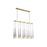 Avenue Lighting Abbey Park 10Lt 40" Pendant/Multi Port, Brass