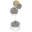 Avenue Lighting Sonoma Ave. 3Lt 210" Pendant/Multi Port, Brass