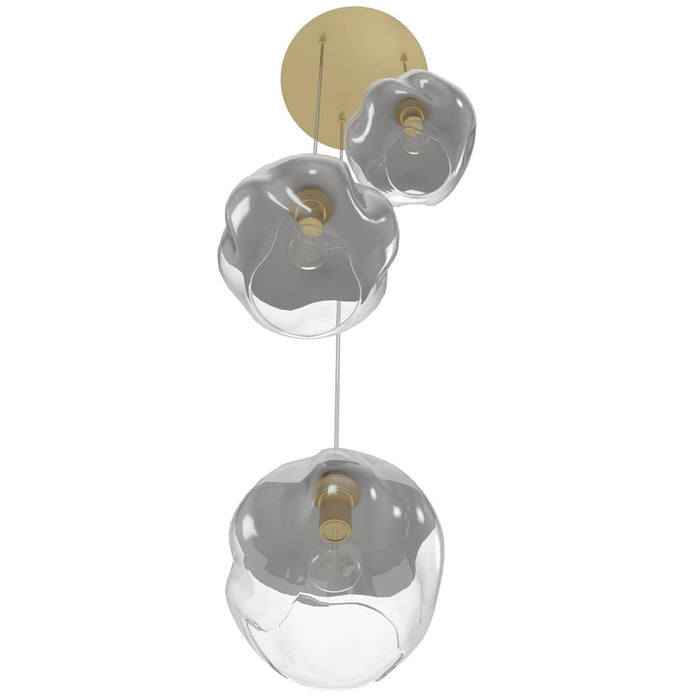 Avenue Lighting Sonoma Ave. 3Lt 210" Pendant/Multi Port, Brass