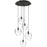 Avenue Lighting Sonoma Ave. 5Lt 210" Pendant, Dark Bronze