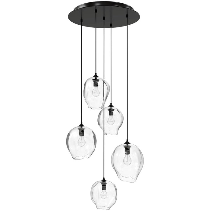Avenue Lighting Sonoma Ave. 5Lt 210" Pendant, Dark Bronze