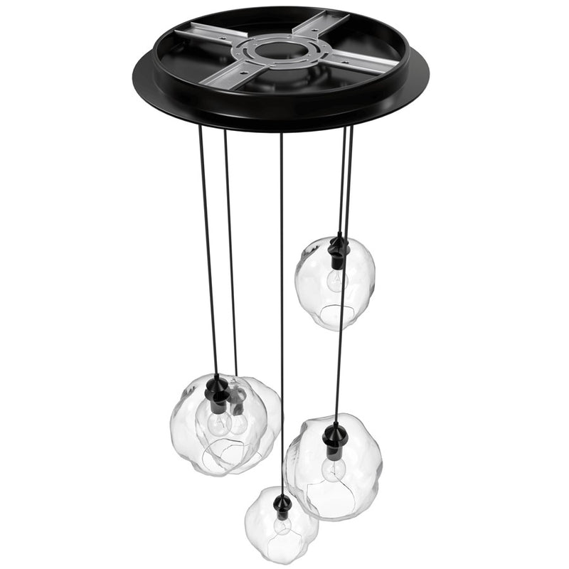 Avenue Lighting Sonoma Ave. 5Lt 210" Pendant, Dark Bronze