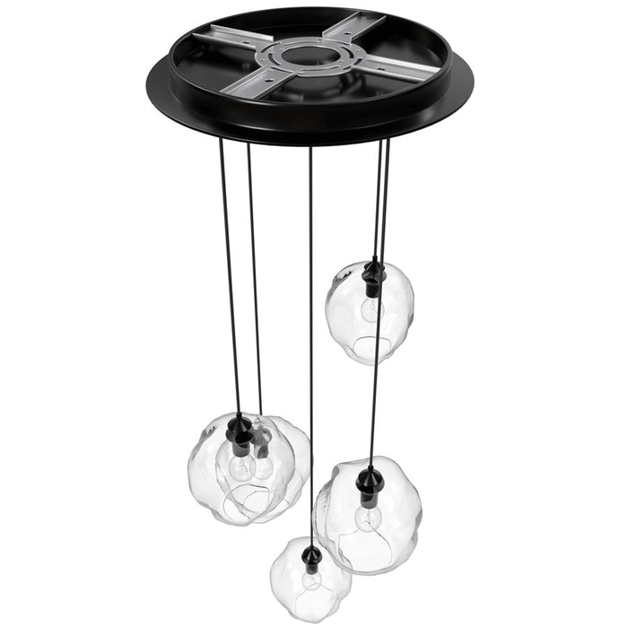Avenue Lighting Sonoma Ave. 5Lt 210" Pendant, Dark Bronze